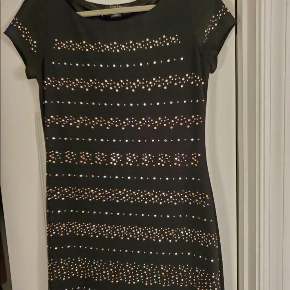 Studded Shift Dress